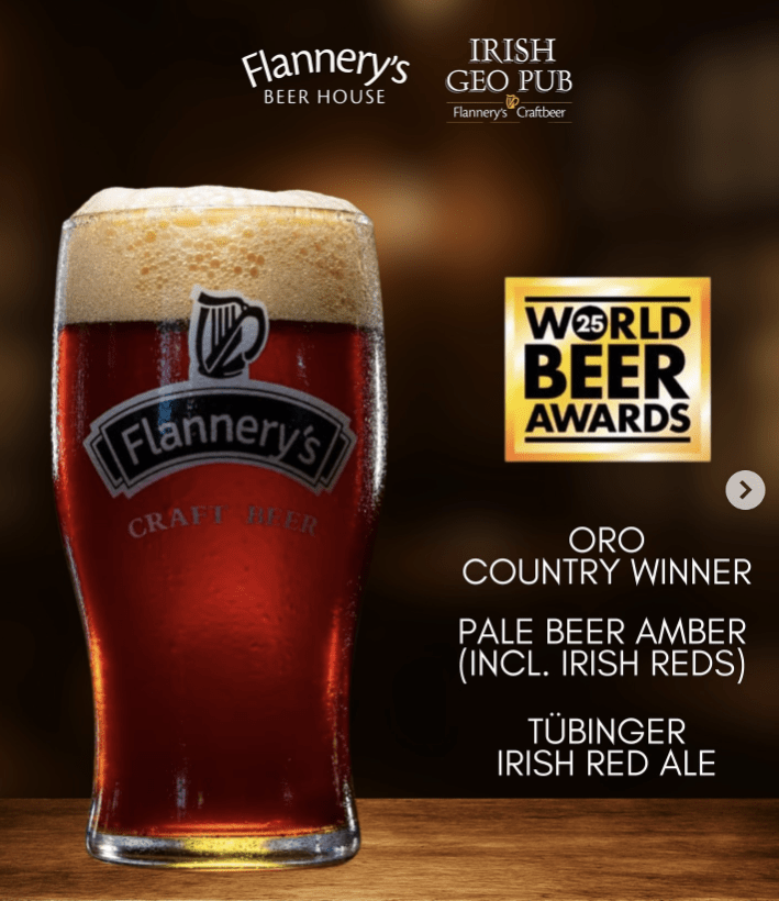 Captura de pantalla de Flannery’s Beer House