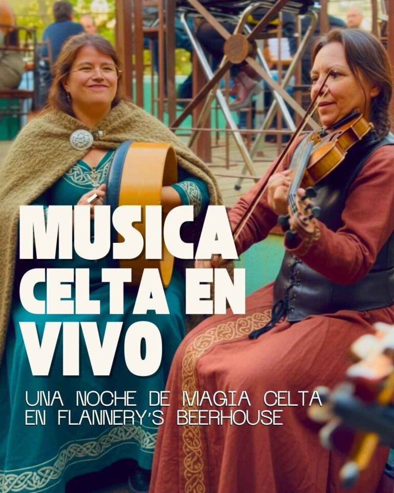 Música celta en vivo Flannery's Beerhouse @celtadanzante gaitas tambores