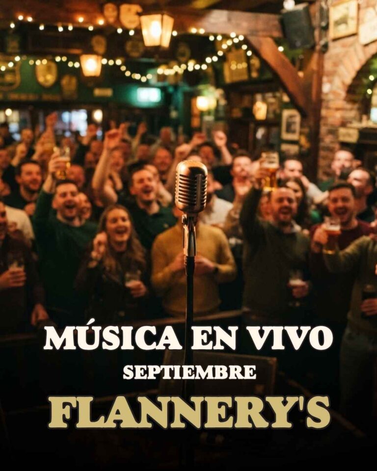 Karaoke y música en vivo en Flannery's Beer House Providencia
